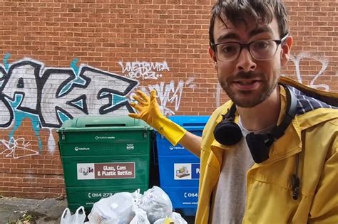 Watch: I throw away six months of recycling on Sheffield's  .